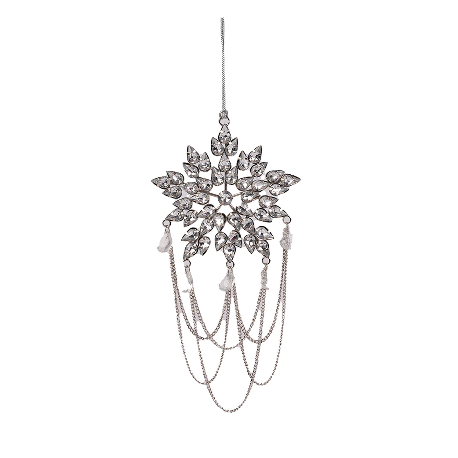 Crystal Snowflake Silver