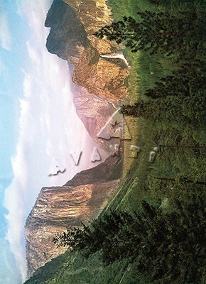 Blank Inside Greeting Card - Bridalveil Fall