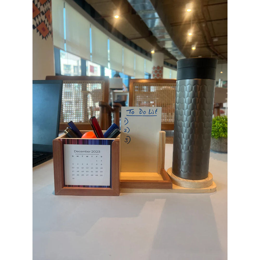 Wooden Organizer - Desktop Accessories - Ideal Corporate Gift