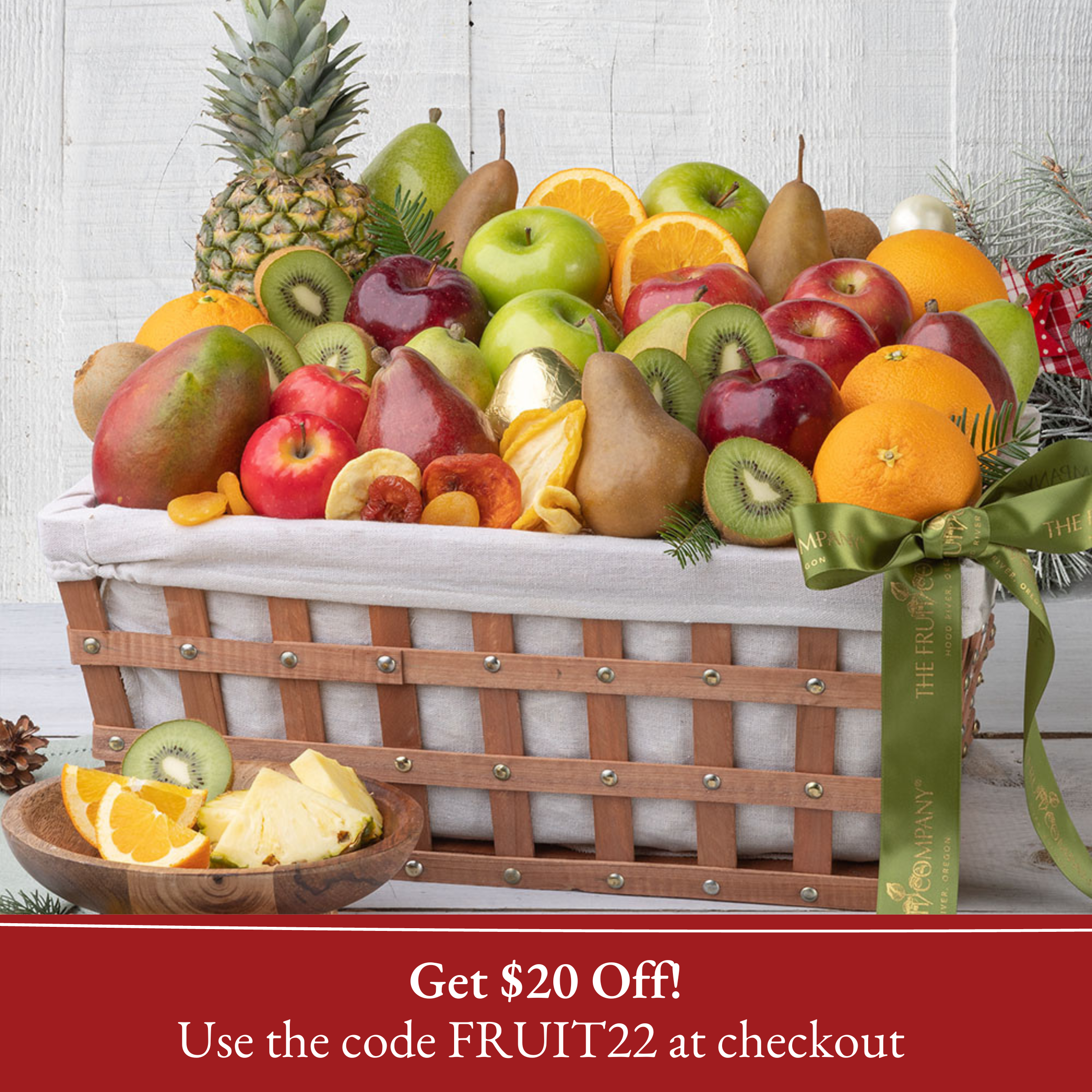 Organic Festival of Fruit Basket