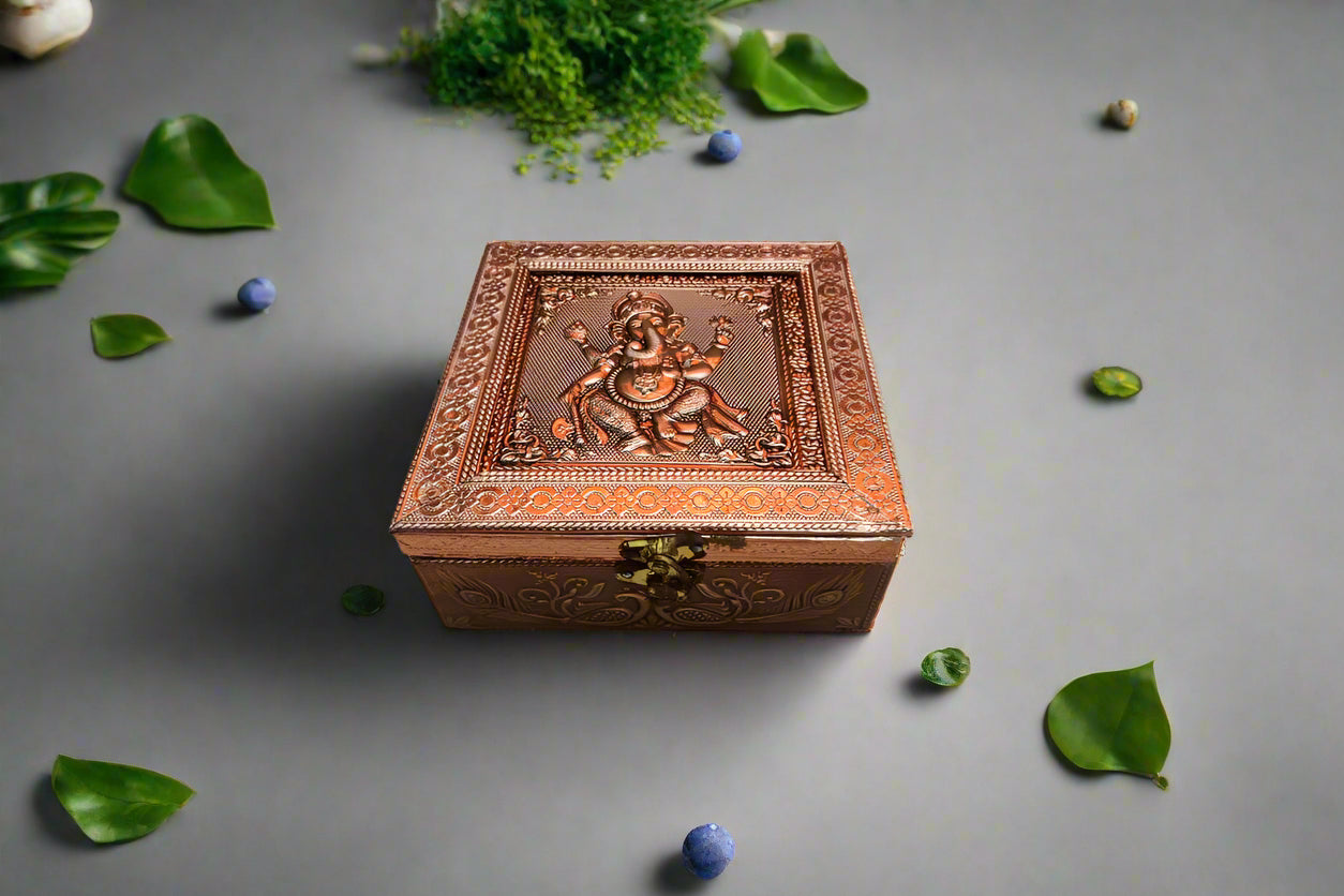 Ganesha Design Jewel Box