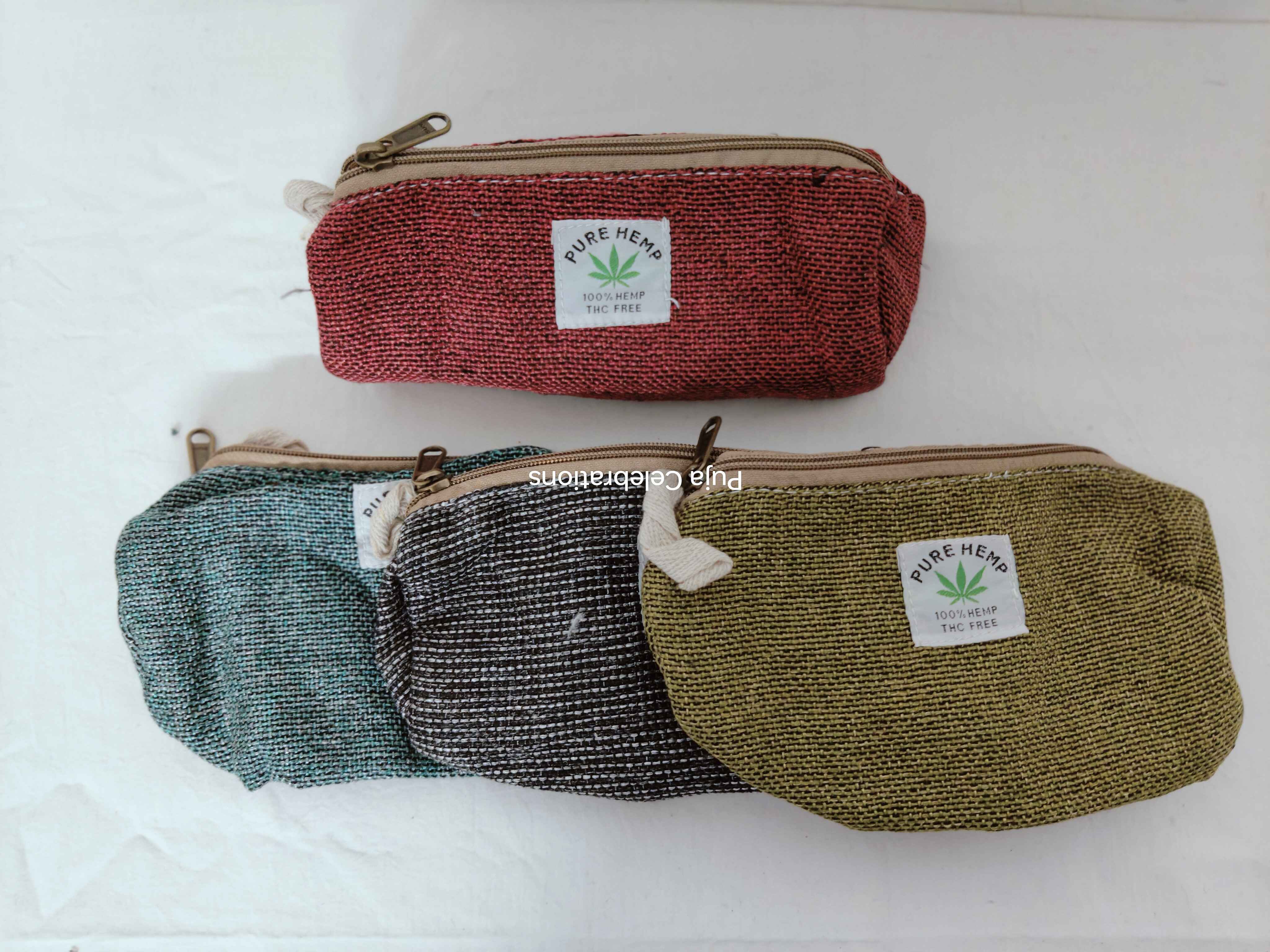 Hemp Pencil Pouch