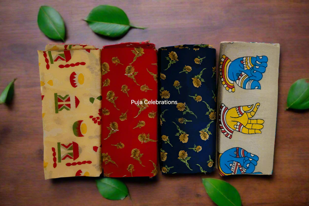 Kalamkari Blouse Bits