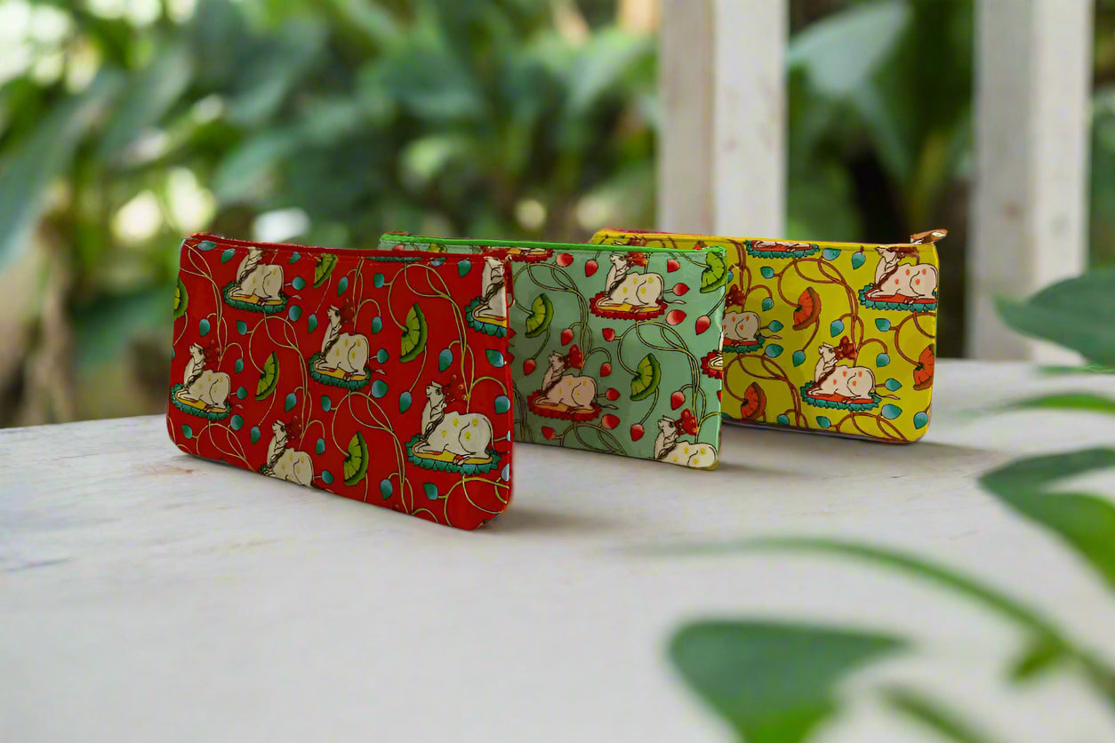 Pichwai Print Purse