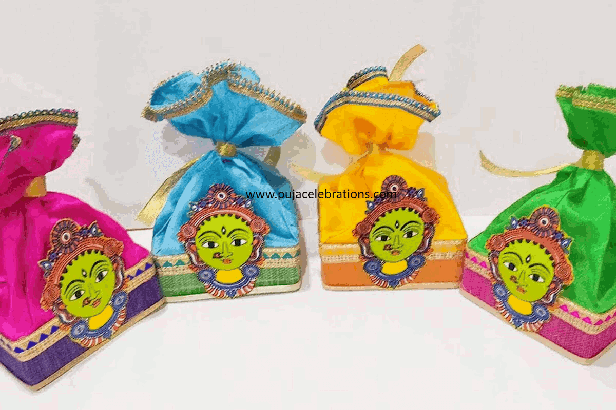 Bamboo Square Base Potli