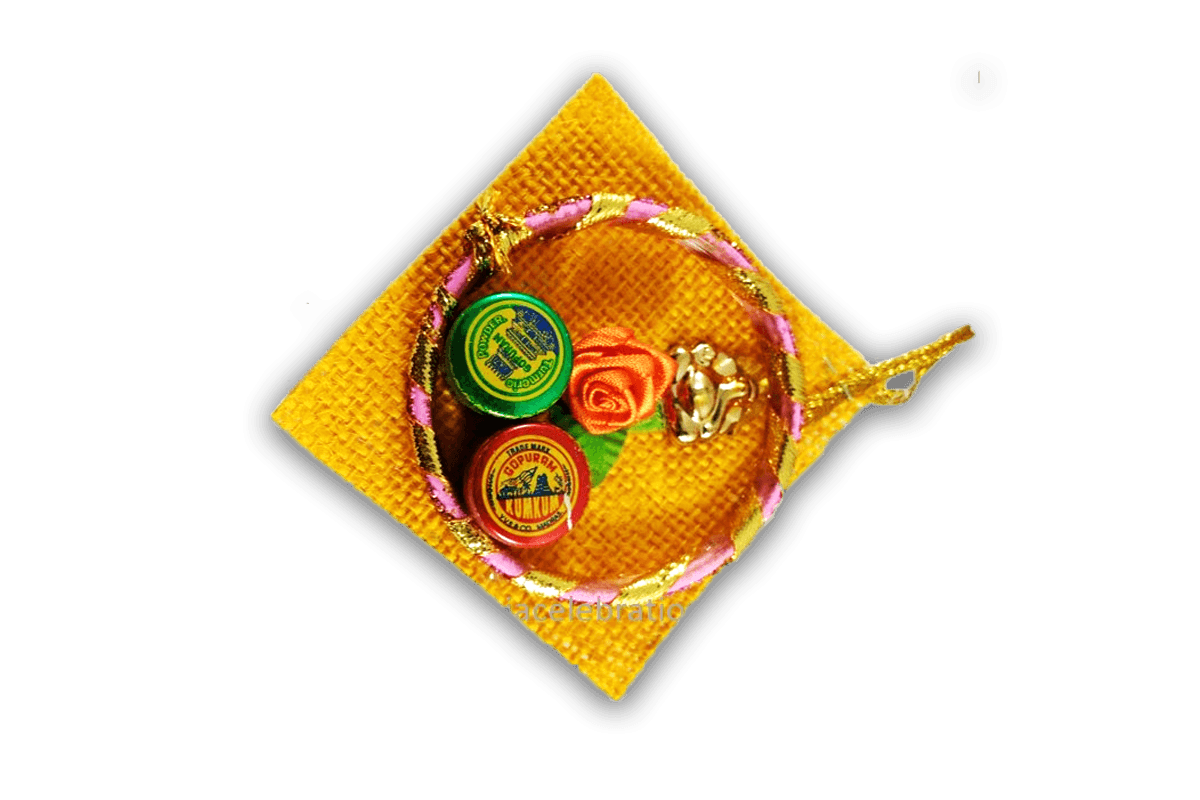 Bangle Ring Haldi Kumkum Tambulam Set